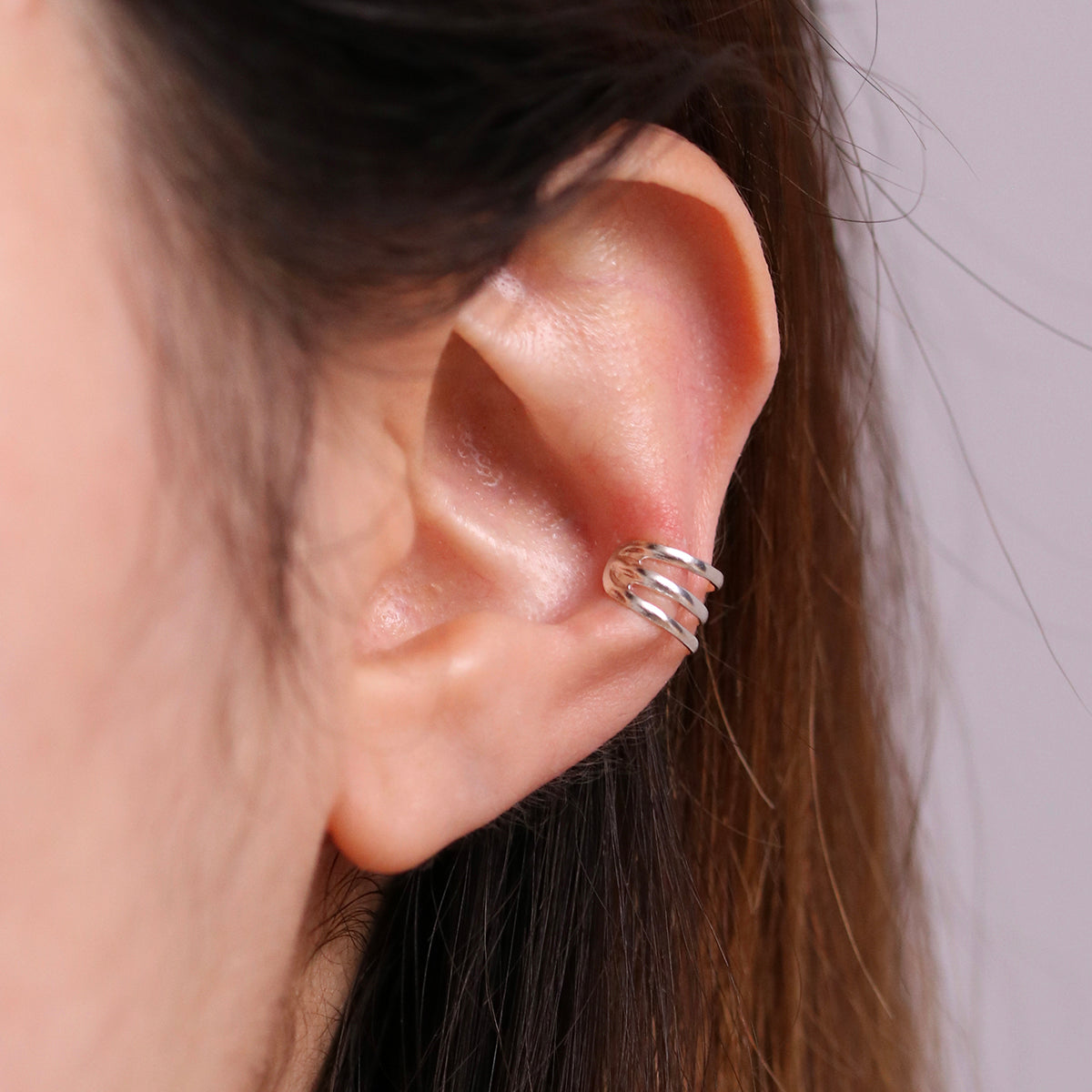 Triple Line Chain Cuff-2