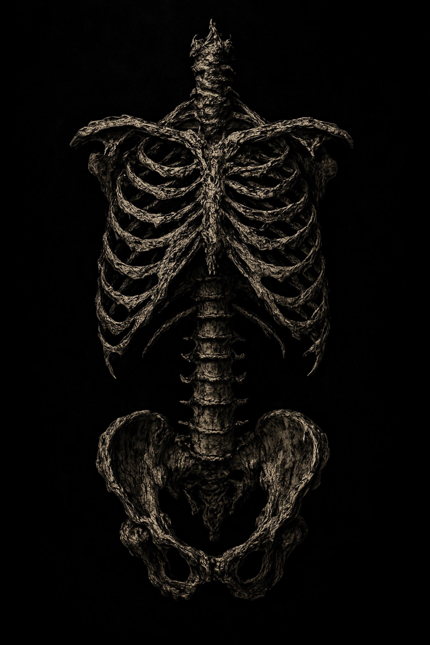 Anatomy of Shadow ~ Canvas Print (20.3 x 30.5 cm)