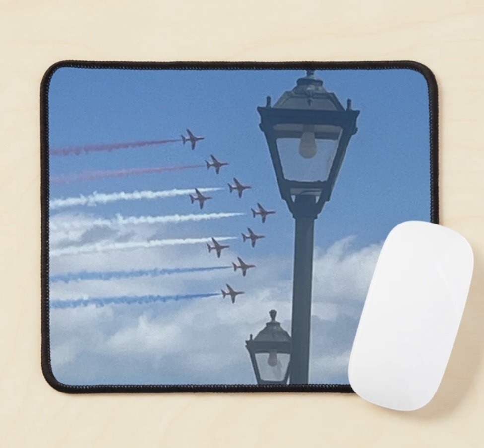 Red Arrows Display Team Mouse Pad
